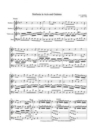 Handel: Acis and Galatea Sinfonia