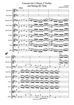 Vivaldi: Concerto Grosso in D RV564a