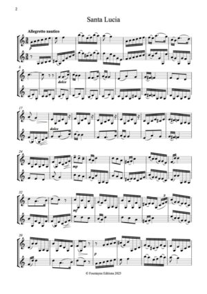 Thorp, Bill  A Neapolitan Six for violin Duet