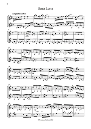 Thorp, Bill  A Neapolitan Six for violin Duet